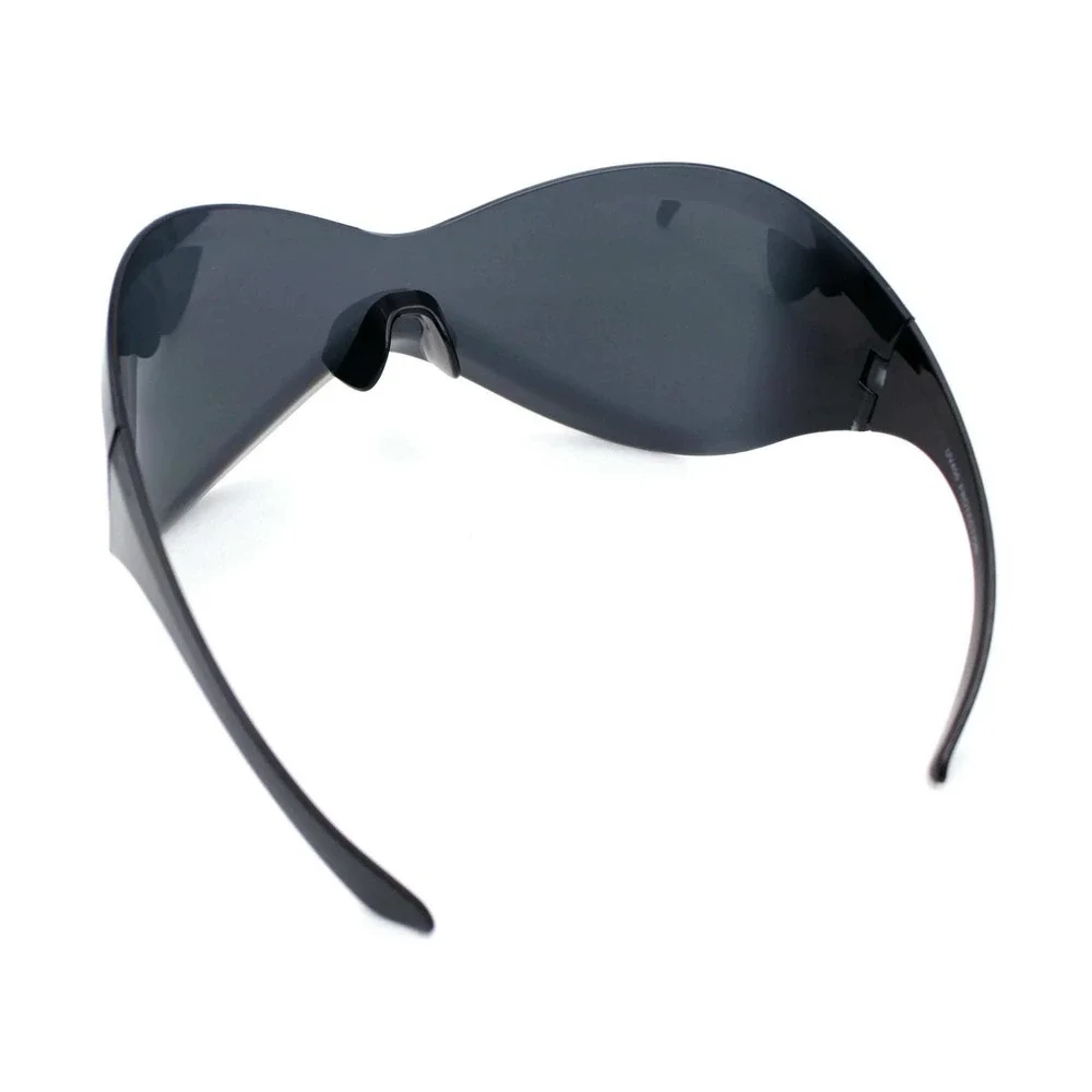 Shield Sunglasses Visor‎ Futuristic Cyclops Mono Lens Mask Goggle Cover Face New